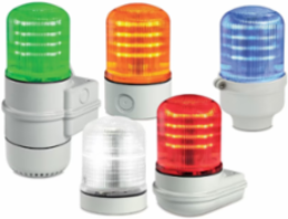 StreamLine Modular LED Light, Multifunctional, Steady-Flash-Rotate, UL and cUL, Amber, Base Sold Separately