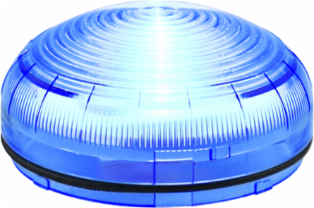 StreamLine Modular LED Light, Low Profile, UL and cUL, Fresnel Lens, Blue, Base Sold Separately
