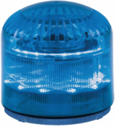 STREAMLINE MODULAR AUDIBLE VISUAL LED LIGHT, HIGH OUTPUT, MULTIFUNCTIONAL, UL AND CUL, BLUE, BASE SOLD SEPARATELY