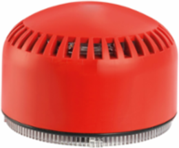 StreamLine Modular Electronic Sounder, UL and cUL, Red, Base Sold Separately