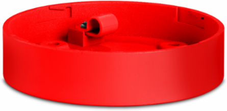 StreamLine Modular Shallow Base, UL and cUL, 12-24VAC/VDC, Red, Top Module Sold Separately