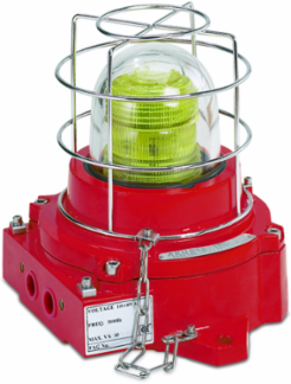 Strobe Light, Explosion-Proof, 110VAC, IECEx/ATEX, Zone 1 ExdeIIBT4, Telephone Link, Lens Sold Separately (XEN4DELTO)