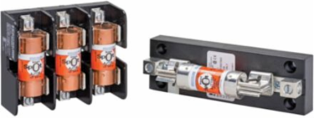 Fuse Bases 600V 60A Class J 3-Pole Tin-Plated Aluminum, 200 kA SCCR, Direct Screw Mount
