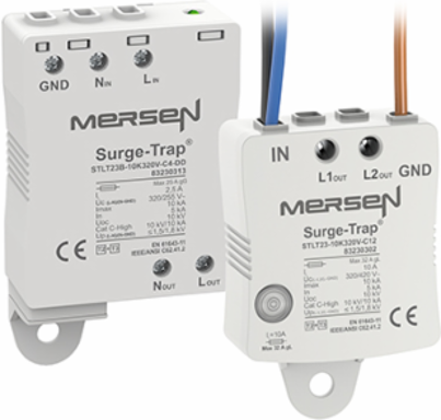 Surge-Trap Type 2+3 SPD, 10kA, 320V, Harwired, for LED Lighting