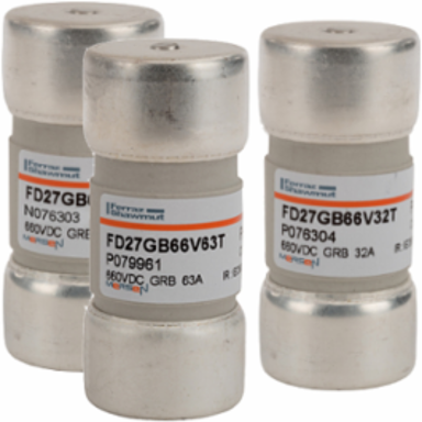 Protistor® 27x60 Fuses 63A 690VAC with Ceramic Insulation and Trip Indicator