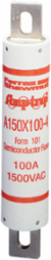 Semiconductor Fuse 1500V 125A High Speed, 2 Inch Diameter