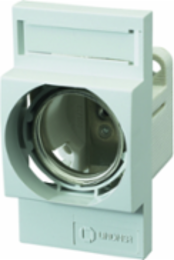 D Fuse Base 1-Pole DIII, 63 Amp, 500 Volt, Ceramic Insulation