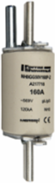 NH Fuse-Link gG, 500V, Size 0, 160A, 120kA Breaking Capacity, Clip Mount