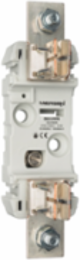 NH Plastic Fuse Base 1-Pole 250A with Silver-Plated Contacts, DIN Rail Mounted