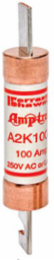 Fuse Amp-Trap 250V 100A Fast-Acting Class RK1 - 5.88 Inch Length, 200 kA Breaking Capacity