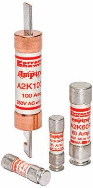 Amp-Trap 250V 250A Fast-Acting Class RK1 Fuse, 8.63 Inch Length, 2.06 Inch Diameter