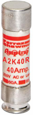 Fuse 250V 40A Fast-Acting Class RK1, 3 Inch Length, 0.81 Inch Diameter