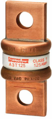 Fuse Amp-Trap Class T 125A Fast-Acting, 300V, 1.06 Inch Diameter