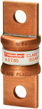Amp-Trap® 80A Class T Fast-Acting Fuse 300V, 0.81 Inch Diameter, 2.16 Inch Length