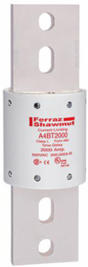 Amp-Trap 600V 2000A Time-Delay Class L Fuse, 200 kA I.R., 10.75 Inch Length