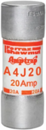 Amp-Trap Fuse 600V 20A Fast-Acting Class J, 2.25 Inch Length, PolyTube Body