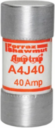 Fuse Amp-Trap 600V 40A Fast-Acting Class J with Ferrule Terminal, 2.38 Inch Length
