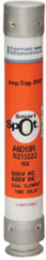 Fuse Amp-Trap 2000® 600V 15A Class RK1 Time-Delay with SmartSpot Indicator