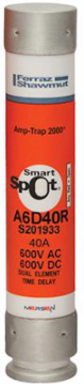 Fuse Amp-Trap 2000® 600V 40A Time-Delay Class RK1 with SmartSpot Visual Indicator