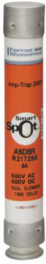 Amp-Trap 2000® 600V 8A Time-Delay Class RK1 Fuse with SmartSpot Indicator
