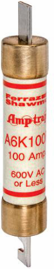 Fuse Amp-Trap 100A Fast-Acting Class RK1 600V, 1.31 Inch Diameter, PolyTube Body