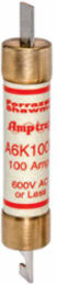 Fuse Amp-Trap 100A Fast-Acting Class RK1 600V, 1.31 Inch Diameter, PolyTube Body