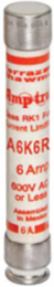 Amp-Trap Fast-Acting Fuse 600V 6A Class RK1, 5 Inch Length, 0.81 Inch Diameter