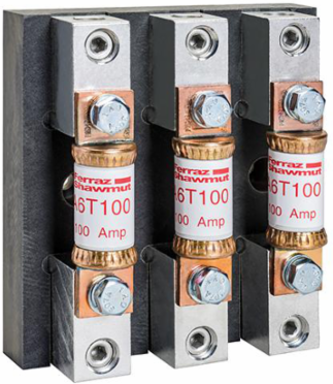 Fast-Acting Class T Fuse 600V 100A, 0.11 lb, Copper Terminals, 2.95 Inch Length