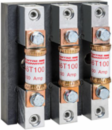 Fast-Acting Class T Fuse 600V 100A, 0.11 lb, Copper Terminals, 2.95 Inch Length