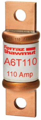 Fuse Amp-Trap® Fast-Acting Class T Fuse 600V 110A, 1.07 Inch Diameter, 200 kA