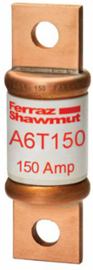 Fuse Amp-Trap 600V 150A Fast-Acting Class T, 1.07 Inch Diameter, 0.24 lb