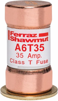 Fuse Amp-Trap® Fast-Acting Class T 600V 35A, 0.81 Inch Diameter, 0.84 lb