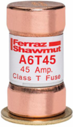 Fuse Amp-Trap® 600V 45A Fast-Acting Class T Fuse, Small Size, 0.81 Inch Diameter