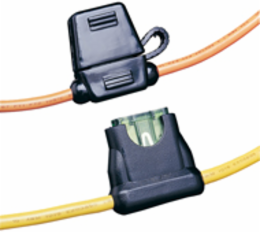 Automotive Fuse Holder, 30A, 1 Pole, PVC Body, RoHS Compliant, 32V