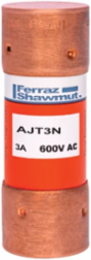 Fuse Amp-Trap 2000® 600V AC 3A Time-Delay Class J, 0.81 Inch Diameter