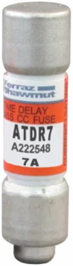 Amp-Trap 2000® 600V 7A Class CC Time-Delay Fuse, 1.5 Inch Length