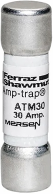 Fuse Amp-Trap® 600V 30A Fast-Acting Midget Fuse, 1-1/2" x 13/32", 100 kA I.R.