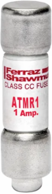 Fuse Amp-Trap® Fast-Acting Class CC 1A 600V, 0.41 Inch Diameter, 1.5 Inch Length