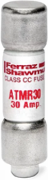 Amp-Trap 600V 30A Fast-Acting Class CC Fuse, 1.5 Inch Length, 0.41 Inch Diameter