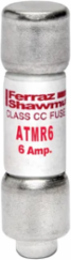 Amp-Trap 600V 6A Fast-Acting Class CC Fuse, 1.5 Inch Length, 0.41 Inch Diameter