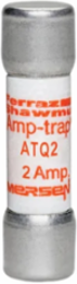 Fuse Amp-Trap® Midget 2A Time Delay, 500V, 1.5 Inch Length, Clip Mounting
