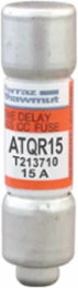 Fuse Amp-Trap 2000® 600V 15A Class CC Time-Delay with 0.41 Inch Diameter