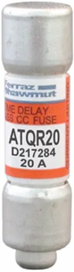 Amp-Trap 2000® 600V 20A Time-Delay Class CC Fuse, 1.5 Inch Length