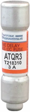 Fuse Amp-Trap 2000® Time-Delay Class CC 600V 3A, 1.5 Inch Length, Clip Mounting