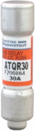 30A Time-Delay Class CC Fuse, 600V, Ferrule Terminal, 1.5 Inch Length