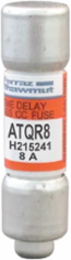 Amp-Trap 2000® 600V 8A Time-Delay Class CC Fuse, 0.41 Inch Diameter