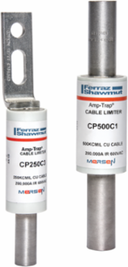 Cable Protector Fuse 600V 750 MCM CU Rod To Cable, 200kA Interrupt Rating, 2.5 Inch Diameter