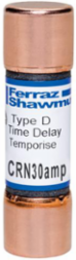 Canadian Fuse 250V 30A Type D Ferrule Mount, 10kA Breaking Capacity