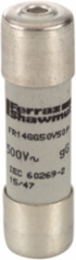 Cylindrical Fuse-Link gG 500VAC 14x51, 50A, Ceramic Body, Silver-Plated Contacts