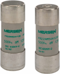 Cylindrical Fuse-Link aM 22x58, 1A, 690V, Ceramic Body, Striker Version